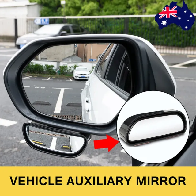 x1 Adjustable Wide Angle Blind Spot Mirror for Driving Parking Safety Universal,