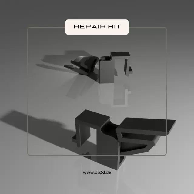 Pair of Hinges for Thorens TD-160, 165, 166, 145 , 146. Optimized Version!