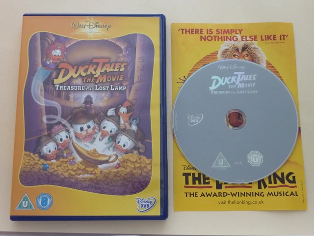 DUCKTALES: THE MOVIE - Treasure of the Lost Lamp DVD 2004 Walt Disney ...
