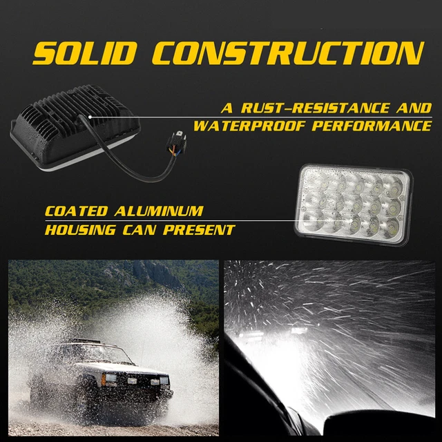 2 Pcs Offroad-LED-Lampe LED-Stirnlampe Weg Von Der Straßenbeleuchtung