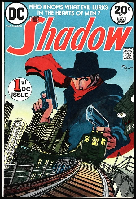 The Shadow #1 DC Comics VF+ Dennis O'Neil, Mike Kaluta, Pulp Hero