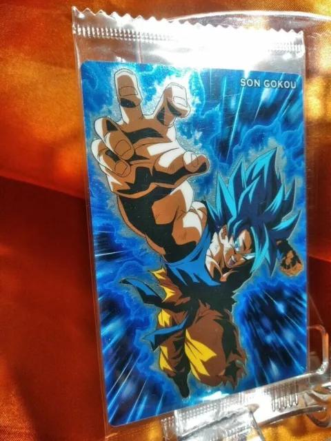 Dragonball Wafer Card Japanese 2 Card TCG DBH DBS DBZ Son Gokou Vegeta Holo 221 3