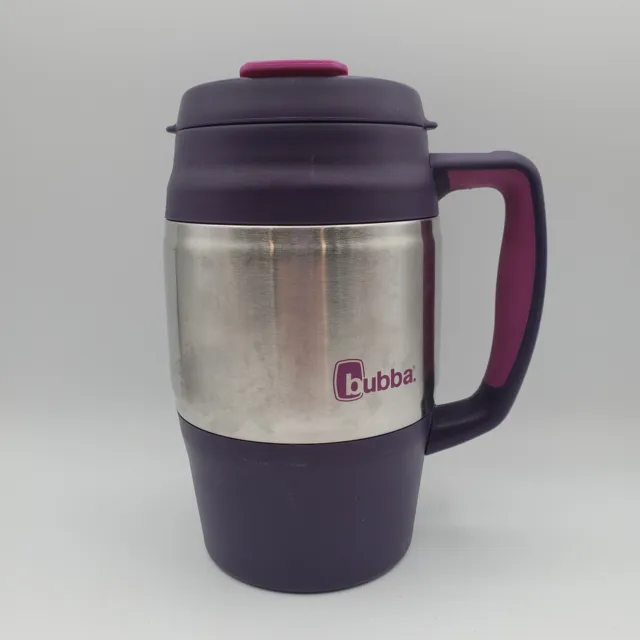 BUBBA KEG 34oz TRAVEL MUG Stainless Steel Insulated Purple/Pink With Handle