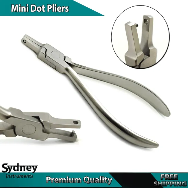 Dental Thermal Forming Orthodontic Mini Dot Pliers Retainer Clear Aligner Braces
