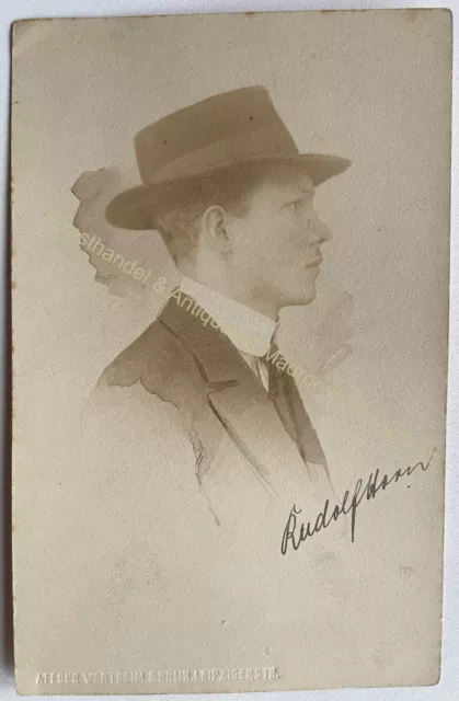 orig. Foto AK Wertheim Berlin Portrait um 1925