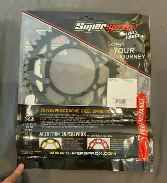 SuperSprox RFA-905 Chain 520 45-Tooth Carbon Steel Rear Sprocket Husqvarna KTM 2