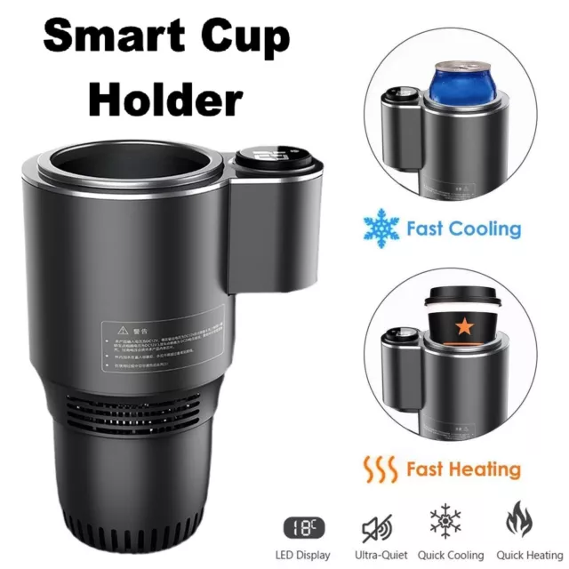 2 In 1 Car Smart Heating And Cooling Cup Beverage Cooling Cup Milk