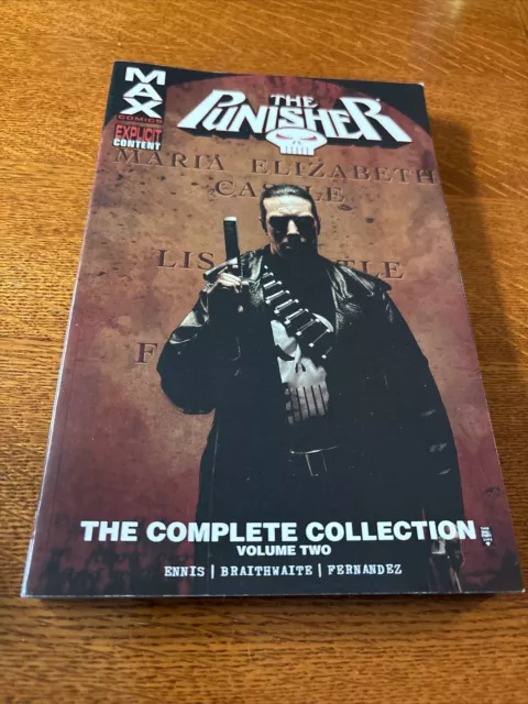Punisher Max Complete Collection Vol 2 TPB 2019 Ennis — Unread W/ Light Wear