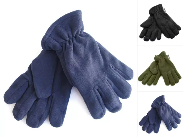 AB Fleece-Handschuhe Thinsulate Winterhandschuhe Fingerhandschuhe S-XXL