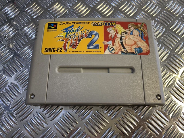 NINTENDO SUPER FAMICOM Final Fight II 2 Japan SFC SNES Game Cartridge ...