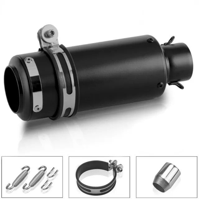 New 38-51mm Motorcycle Exhaust Muffler Tail Pipe For Honda Suzuki Kawasaki
