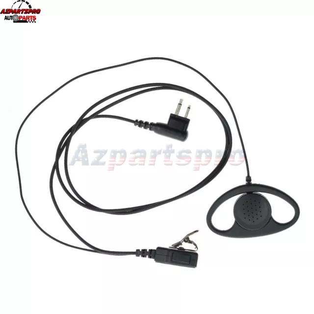Mic EarPiece Headset Earphone for Motorola GP Series GP68, GP88, GP88S, GP350