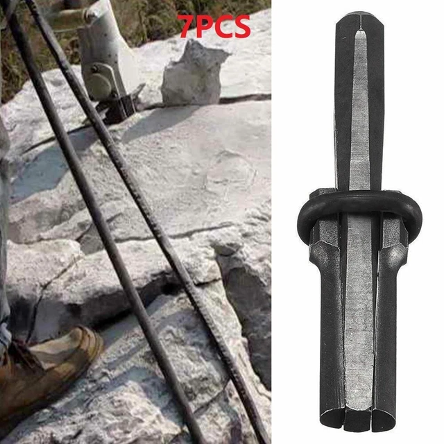 Divisor de piedra nuevo divisor de piedra divisores de roca cuñas de plumas 9/16 pulgadas
