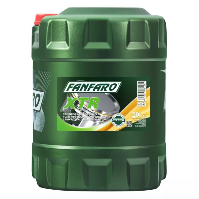 20 Liter FANFARO 6726 XTR SAE 0W-30 Motoröl