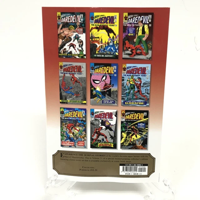 Mighty Marvel Masterworks Daredevil Vol 2 DM Alone Against Underworld New GN-TPB 3
