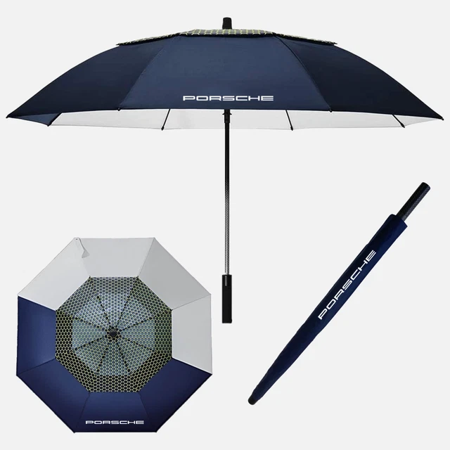 GENUINE PORSCHE SPORTS Collection Golf Umbrella Automatic UV protected