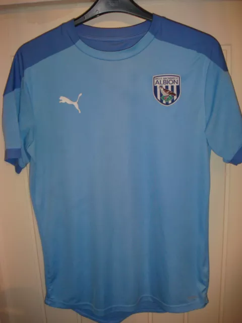 West Bromwich Albion Puma Training Wba West Brom Football Shirt - Medium - L42