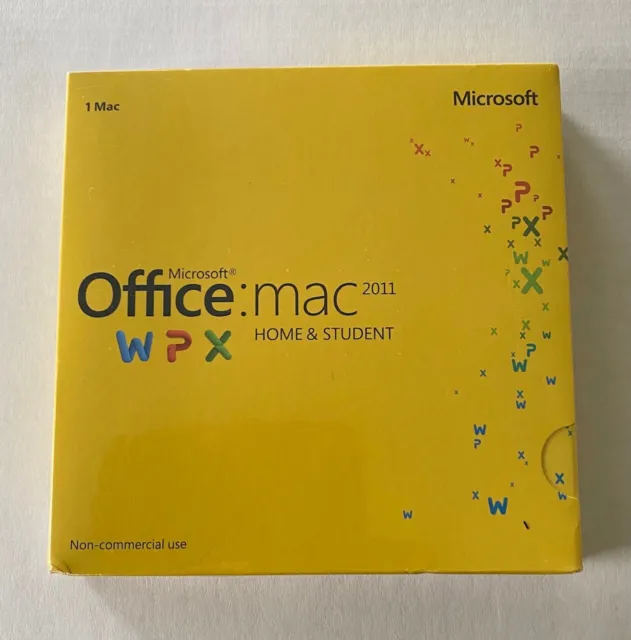 Microsoft Office MAC 2011 Home and Student