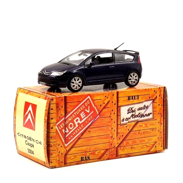 Miniature Norev Citroën C4 Coupé VTS - Échelle 1/43 (Occasion, Voiture De Collection)
