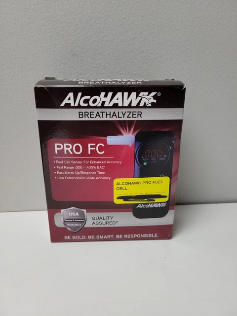 Alcoalímetro AlcoHAWK PRO FC con tecnología de pila de combustible NIOB envío gratuito
