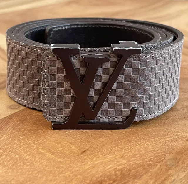 Louis Vuitton, Accessories, M675q Louis Vuitton Initiales 40mm Reversible  Belt Size 90