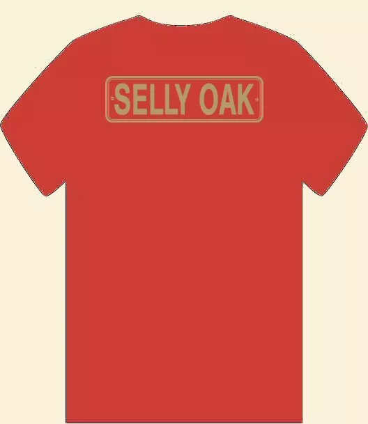 SELLY OAK T Shirt Road Sign ARIEL Motorcycle Bike Factory Address Son Souvenir 2