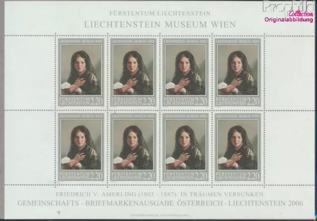 Liechtenstein 1402Klb Sheetlet (completa edición) nuevo con goma orig (9477556