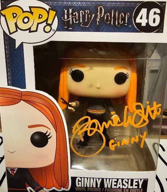 Funko Pop Harry Potter 46 Ginny Weasley Signed By Bonnie Wright With JSA COA