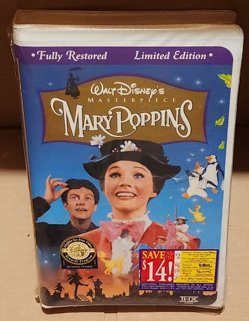 Mary Poppins Fully Restored Limited Edition Vhs Walt Disneys My Xxx Hot Girl
