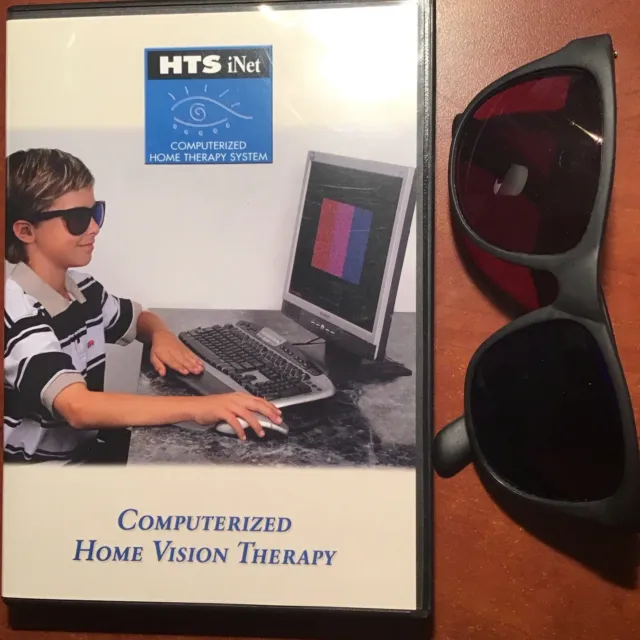 HTS Computerized Home Vision Therapy System eye dr optom cdrom windows 7 8 10 11