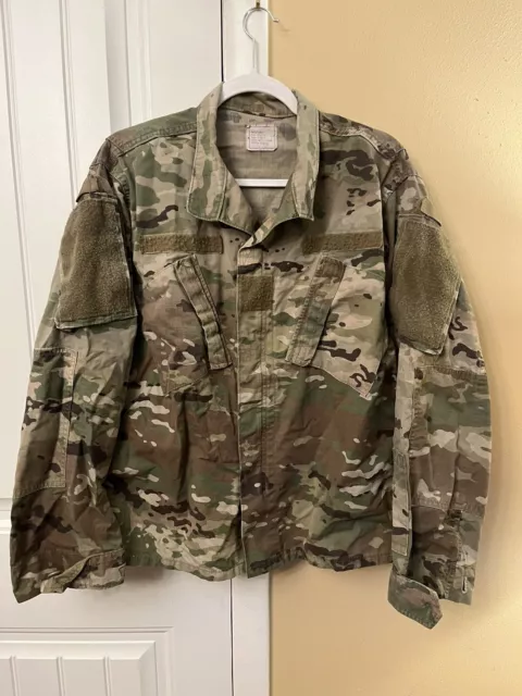 US Army USGI OCP Multicam Combat Uniform Fatigue Jacket Medium Short