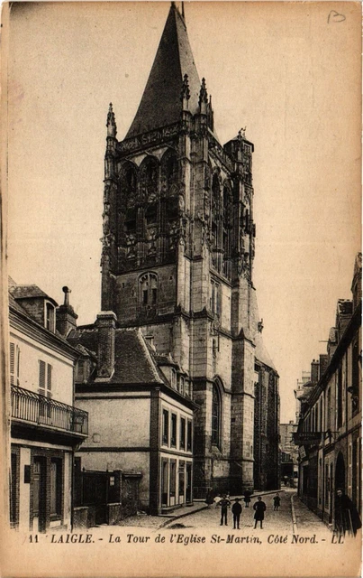 CPA AK LAIGLE - The Tower of the Church of St. Martin on the North Side (435035)