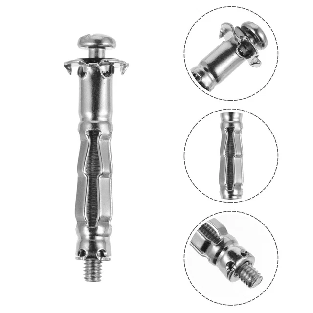 Viti Di Ancoraggio A Parete Autoperforanti Aggiornate Da 50 Pezzi Ancoraggio Per Cartongesso Premium E Set Di Viti Per Una Facile Applicazione - Foto 3