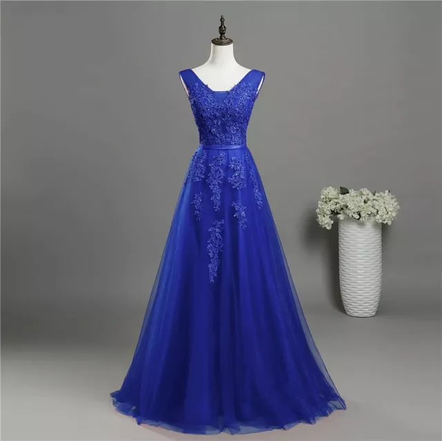 Abito, Vestito Donna da Cerimonia Elegante Taglie Comode Blu Royal Taglia 54/56