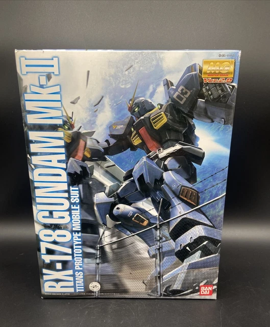 Bandai MG 1/100 RX-178 Gundam Mk-II Ver. 2.0 (A.E.U.G) Model Kit – Gunpla Style Bandai MG 1/100 RX-178 Gundam Mk-II Ver. 2.0 (A.E.U.G) Model Kit – Gunpla Style