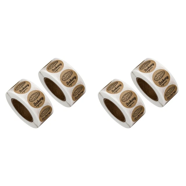 2x Geschenk Tags Aufkleber Geschenk Präsentieren Etiketten Kraft Dicht Aufkleber