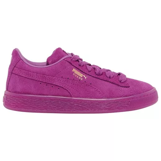 Girls Puma Suede Classic 'Mono Gold - Byzantium-Gold'  381470-03 Size 5.5 NWT