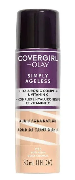 COVERGIRL + OLAY Simply Ageless 3-in-1 Liquid Foundation CHOOSE SHADE New
