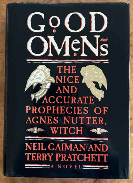 Good Omens by Neil Gaiman, Terry Pratchett 1st/1st hc dj