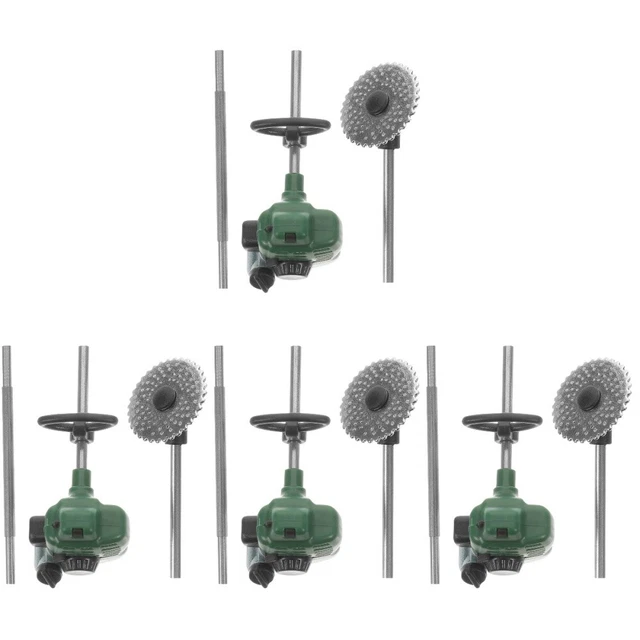 VANZACK Miniatur Kettensäge Deko 2 Stück - Garten Landschaftsdekoration Für Puppenhaus