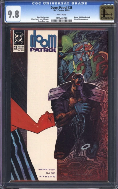 Doom Patrol #28 Cgc 9.8 White Pages // Dc Comics 1989
