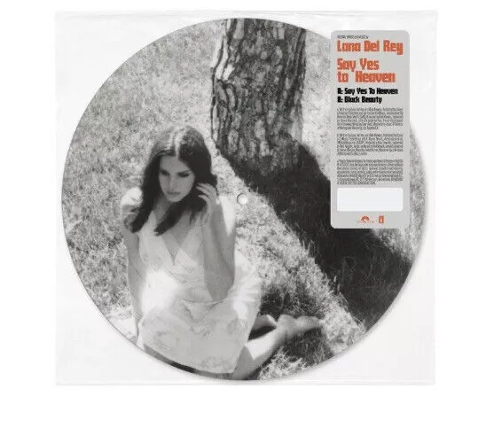 Lana Del Rey LIMITED EDITION SAY YES TO HEAVEN 7inch " VINYL PICTURE DISC