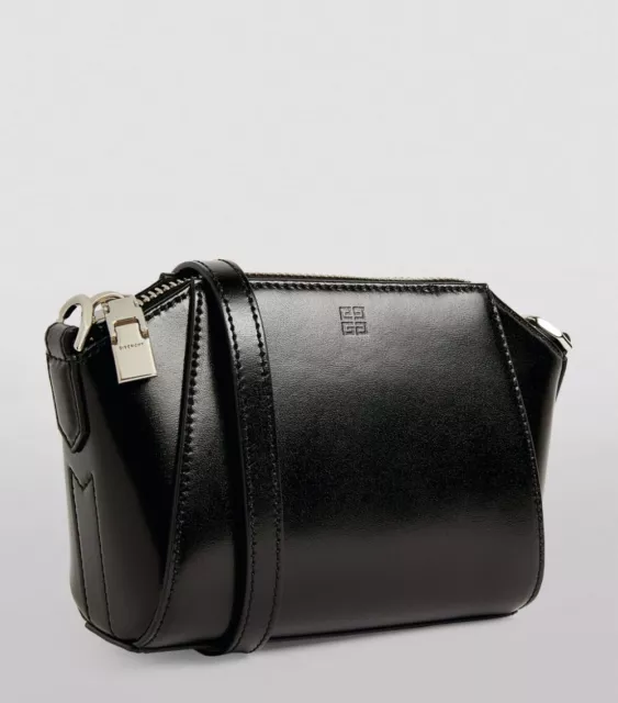 GIVENCHY Nano Antigona Leather Crossbody Bag