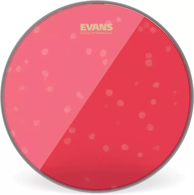 Evans Drum Heads - Hydraulic Red Tom Drumhead, 8 Inch