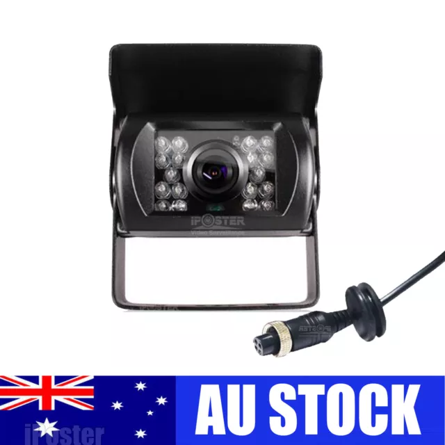 4 PIN Heavy Duty Sony CCD Rear View Reversing Camera 12V 24V 700TVL For Caravan