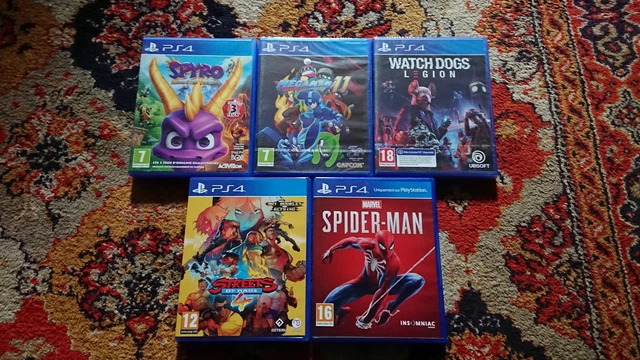 Lot De 5 Jeux PS4 : Destiny, Uncharted, Mxgo, Far Cry 4, Ride - Très Bon état