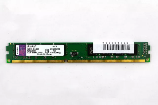 Kingston 8GB DDR3-1333MHz 240-Pin KVR1333D3N9/8G RAM Modul [Gebraucht]