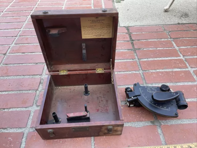 WWII USN Ball Recording Sextant, Mark 1, No. 0, 1944,