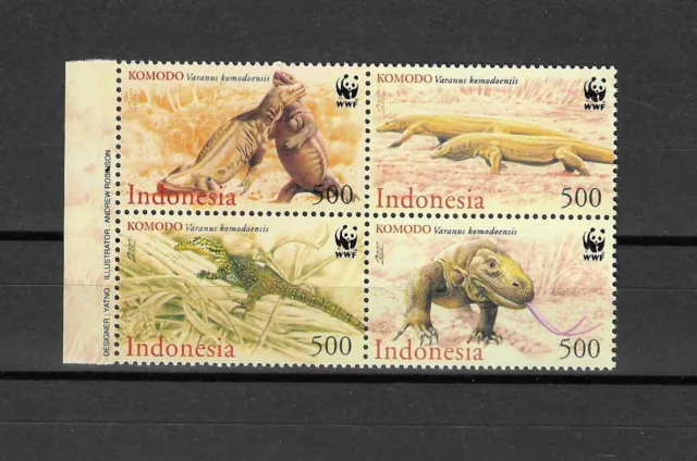 Indonesia 2000 Wwf Sg 2620/3 Mnh