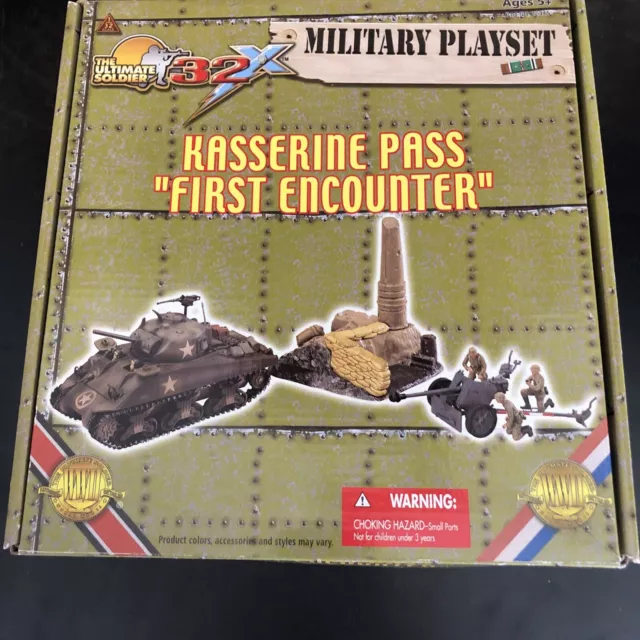 The Ultimate Soldier 32X Kasserine Pass First Encounter WWII 2005 Normal BoxWear